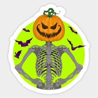 Pumpkin King Sticker